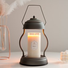 the Sweet 復古造型加熱燭燈+蠟燭 L號+燈泡組 2入, Midnight