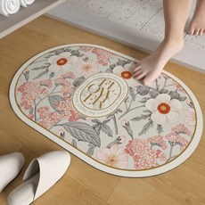 DAYSOY 柔軟浴室門地墊, TYPE5, 1個