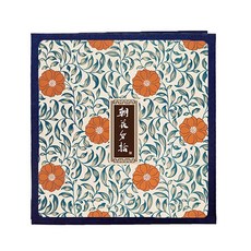 復古花卉封面記錄相冊 280*270*30mm, 60張, 4號(相冊)+白色(內頁)