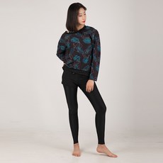 KOOGI ADVENTURE 女款樹葉幾何印花戲水套裝 KF-O406