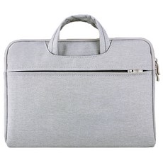 포블럭스 프리미엄 페브릭 노트북 파우치 FBLS00033, 화이트, 1개