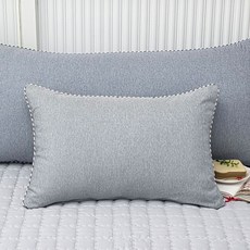 베드앤데코 멜란지 베개커버