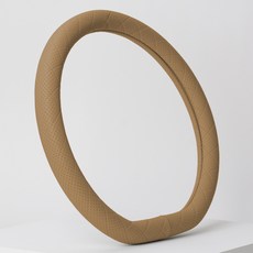 모런 엠보 D컷 타공 핸들커버, 새들브라운