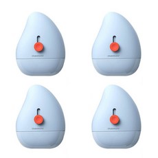 豪威爾隱私印章滾筒, 天藍色, 4個