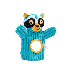 jollybaby Darakbang Animal 手偶綠色浣熊, 1個