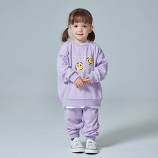 KIDSCOMO 童款NY笑臉長袖套裝