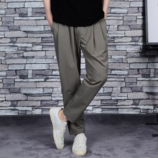 타운클로 남성용 냉감 통기성 탑스판 와이드 쿨팬츠