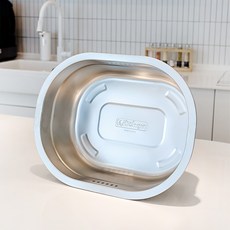 LB廚房不鏽鋼洗碗桶, 單色, 1個