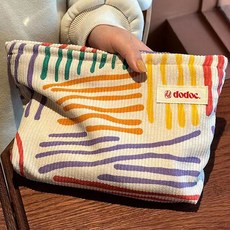 Dodo C 小燈芯絨彩色收納包