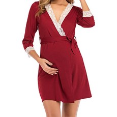 스타 리본 셔링 레이스 원피스