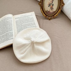 베베니즈 유아용 컬러니트 베레모