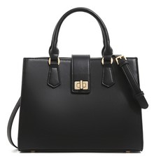 TRIPLEJ 女士 NEW 托特肩背斜背多功能包, 黑色