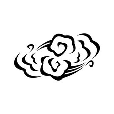 HTP 傳統圖樣磁磚海報 雲紋 K0848 9792