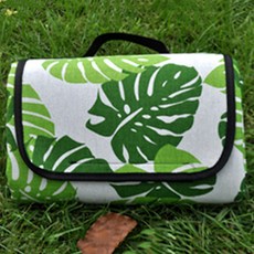 소니오 두꺼운 접이식 격자 피크닉 캠핑 매트, TYPE 07