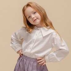 ILoveJ 女童 A Meily 翻領棉質襯衫