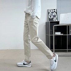 JEANMONEY 男款綁帶棉質長褲