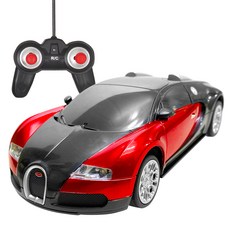 두로카리스마 정식라이센스 1:24 부가티 베이론 RC카 4방향주행 16.4 Grand Sport, 랜덤발송, 1개