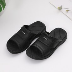 TAY SONG 太松 簡約舒適戶外男拖鞋, 黑色, 290mm