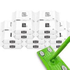 拖把+清潔濕紙巾 30片*10入 +高級除塵靜電紙巾 30片*10入, 1組
