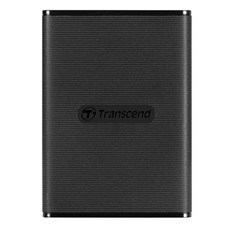Transcend 創見 外置SSD ESD270C, 黑色的, 500GB