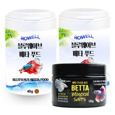로웰 블루웨이브 베타 푸드 40g x 2p + 베타 미네랄 쏠트 세트, 1세트