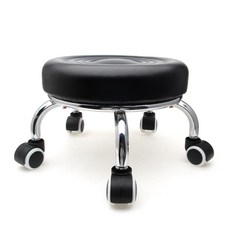 ZERAKA 多功能滑輪凳 黑色, 1個