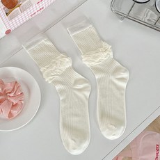 디멜디 페이크 발찌 패션 장목양말 MW174