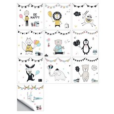 에리카 욕실 타일스티커 10종 세트, 6