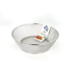 Jin Seong Star A型 細網 不鏽鋼 營業用 濾網籃, 1個, 銀色