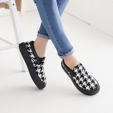 바이로쏘 스웨리 하운드 체크 슬립온