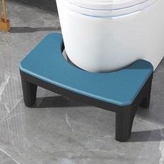 맙소샵 화장실 논슬립 변기 발 받침대 ONE SIZE BRP2094, 블루