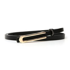 DIANA ROLLAND 女款連衣裙用修身皮革腰帶 FCB0019+禮盒組