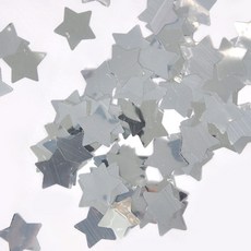 PARTYSHOW 星星造型錫箔紙 2cm 200g, 星銀, 1個