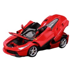 Bburago 1:18 法拉利 LaFerrari Signature版 壓鑄汽車模型 紅色, 1個