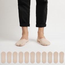 NO DESIGN 男士防滑隱形襪 12雙組 經濟實惠款