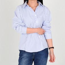 Dotif 女性春季斜條紋襯衫