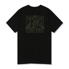 빌락트 남녀공용 18수 군인 전투화 반팔 티셔츠