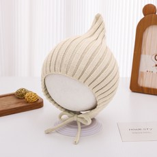 우주아이 유아용 모노엘 요정니트 모자