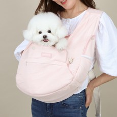 RITOGATO 寵物 Bodeully Petit 前背包, 1個, 粉紅色