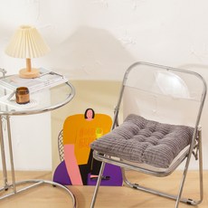 Mondspot 燈芯絨 咖啡廳 辦公室 家用 綁帶坐墊 RB20761