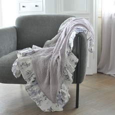 CoTe TaBLe Amber棉質荷葉邊毯