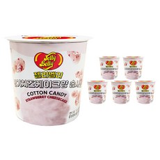 Jelly Belly 吉力貝 棉花糖 草莓蛋糕口味, 12g, 6桶