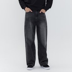 Clonia 工裝水洗氣球寬版牛仔褲 CU7M54