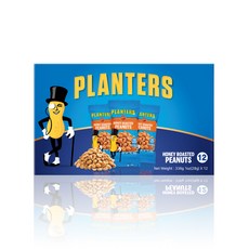 Planters 蜂蜜烤花生, 28克, 12個