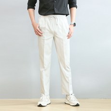 블루포스 남성용 세이앗 세미와이드핏 밴딩 슬렉스