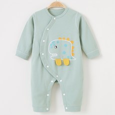 BEBENIZ 孩童款動物圖案鈕扣式連身衣