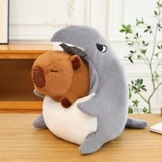 水豚娃娃, 鯊魚, 30cm, 1個