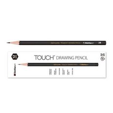 新韓火山口素描鉛筆觸摸繪圖鉛筆, 2B, 12個