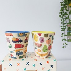 2 件套 Rice Baby Cups, 1套, 開心果,開心車