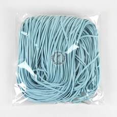 Sewing by hand 彩色鬆緊帶口罩繩 90m, 08 天空藍, 1個